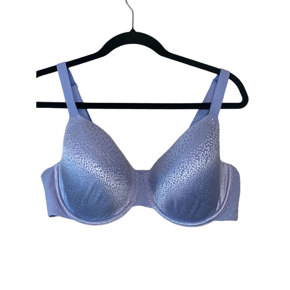 Wacoal 853303 Back Appeal T-Shirt Bra Light Purple Size 38DD Lightly Padded